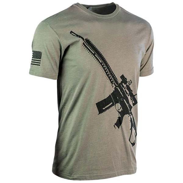 Nightforce Short Sleeve T-Shirt - Stylized AR NX8 - Image 2